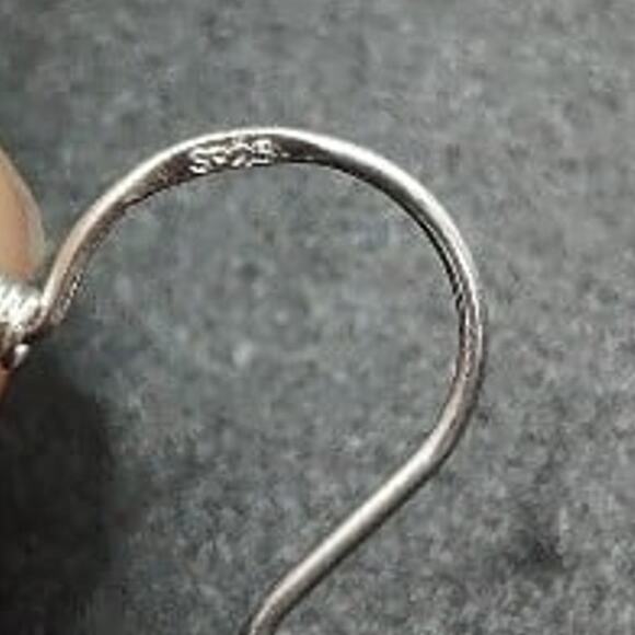 925 Silver Cross Earrings Vintage Fashion Christian Catholic Retro 80s Gift NEW! - Picture 3 of 6